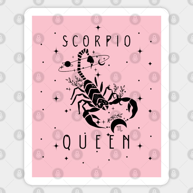 Scorpio Magnet by M.Y